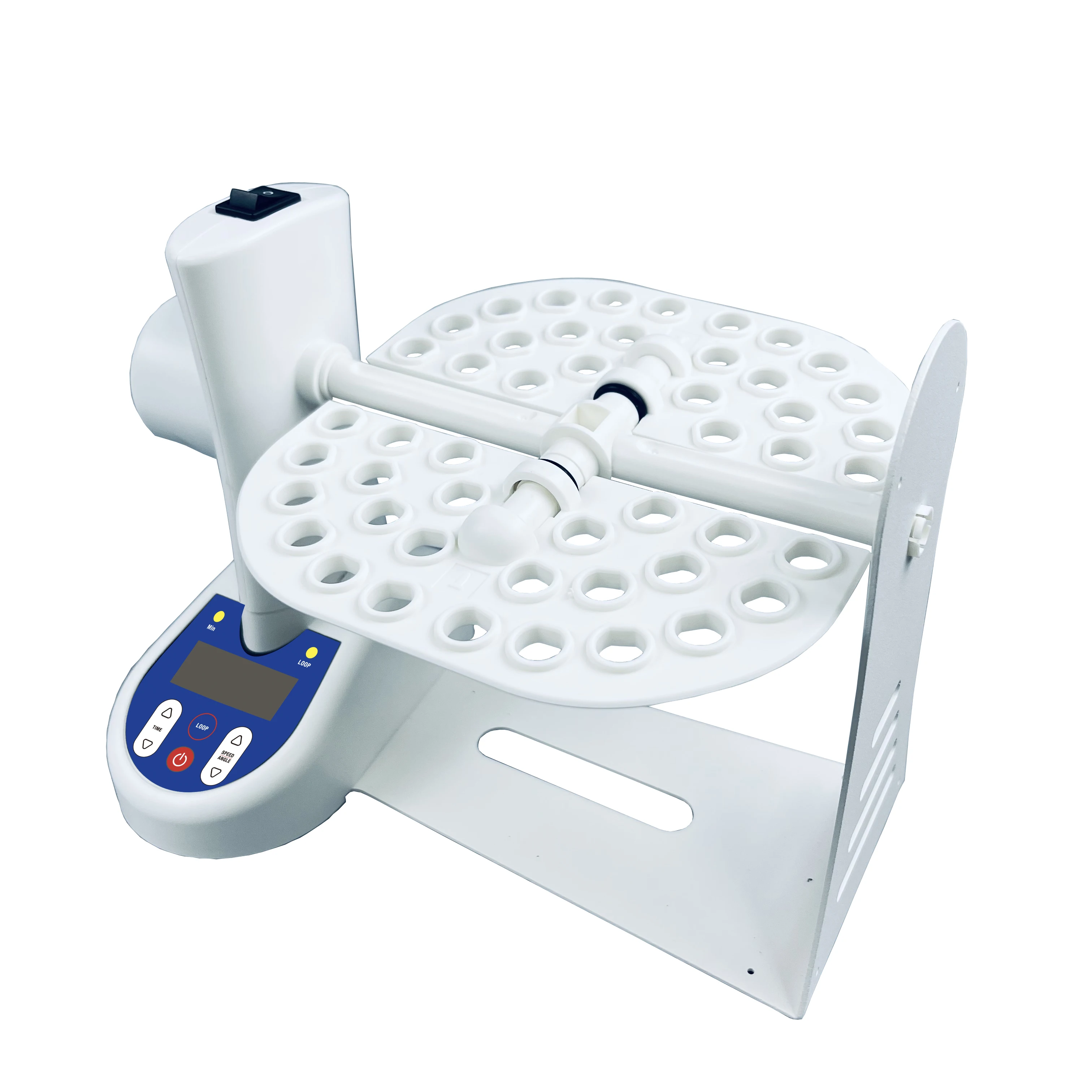 WEIAI New Medical lab PCR Centrifuge tube Blood Roller Shaker 0.5/1.5/2/5/7/8/10/15/50ml 3D Digital control rotary mixer