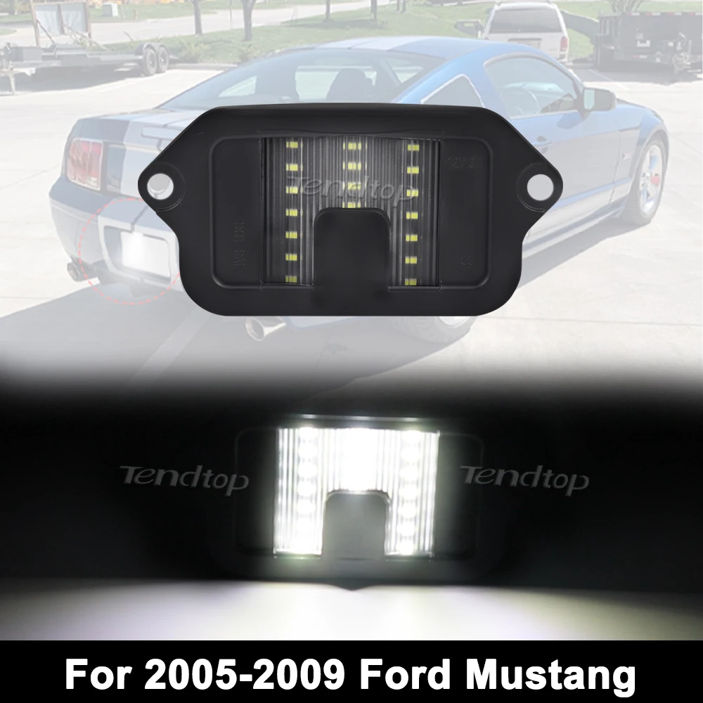 For Ford Mustang 2005 2006 2007 2008 2009 Accessory LED Car Number License Plate Lights Lamp view 4