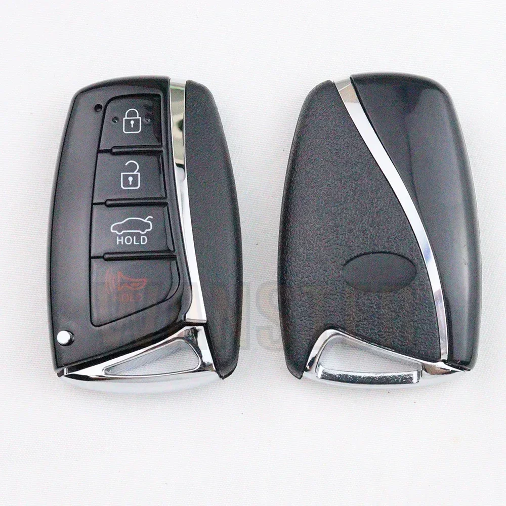 Car Key Fob Case Shell Housing for Hyundai Santa Fe Sport Equus Centennial Grandeur Azera Genesis G80 2013-2015 2016 2017 IX45