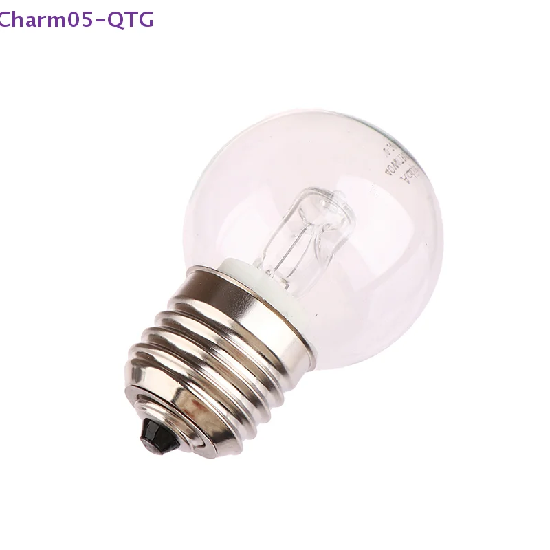 NEW 1Pc E27 40W Oven Lamp Light Microwave Oven Bulbs 220v High Temperature Resistant 500 Degree For Display Cabinet Light Bulb