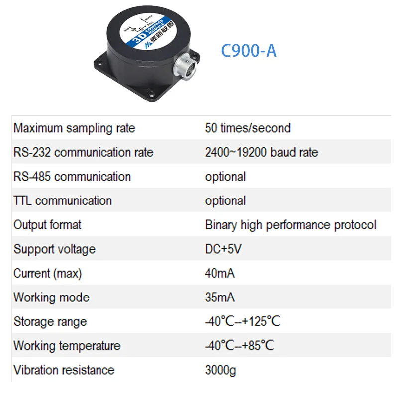 Low Cost High Precision 3D Electronic Compass Sensor
