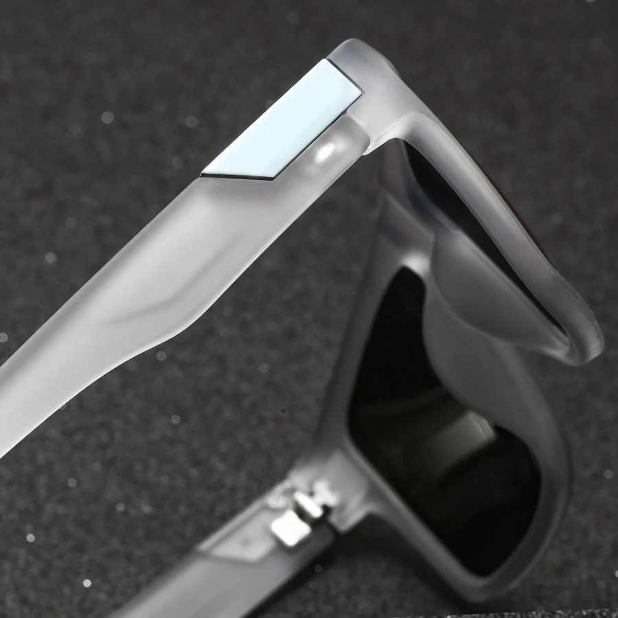 4 Stück Modische Vintage Quadratische Sonnenbrillen für Herren Angeln Fahren Luxusmarken-Designer Sonnenbrillen Retro Eyewear – Detail 3