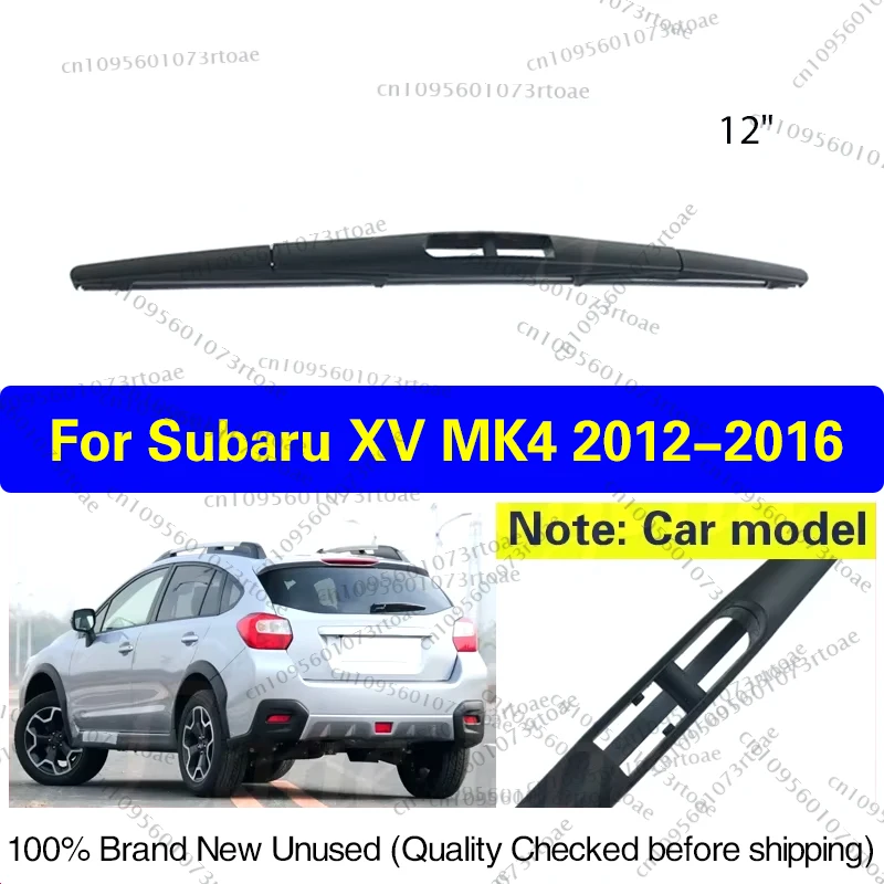 

12" Rear Windshield Windscreen Washer Wiper Blade For Subaru XV MK4 2012 2013 2014 2015 2016 Car Accessories Accsesories