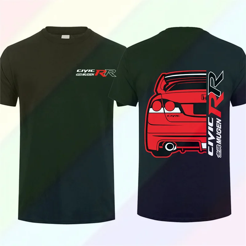 Japan Car Hon Civic Mugen Rr Men Round Neck Men'S T Shirt Fashion Cheap Custom T ShirtsS-3XL