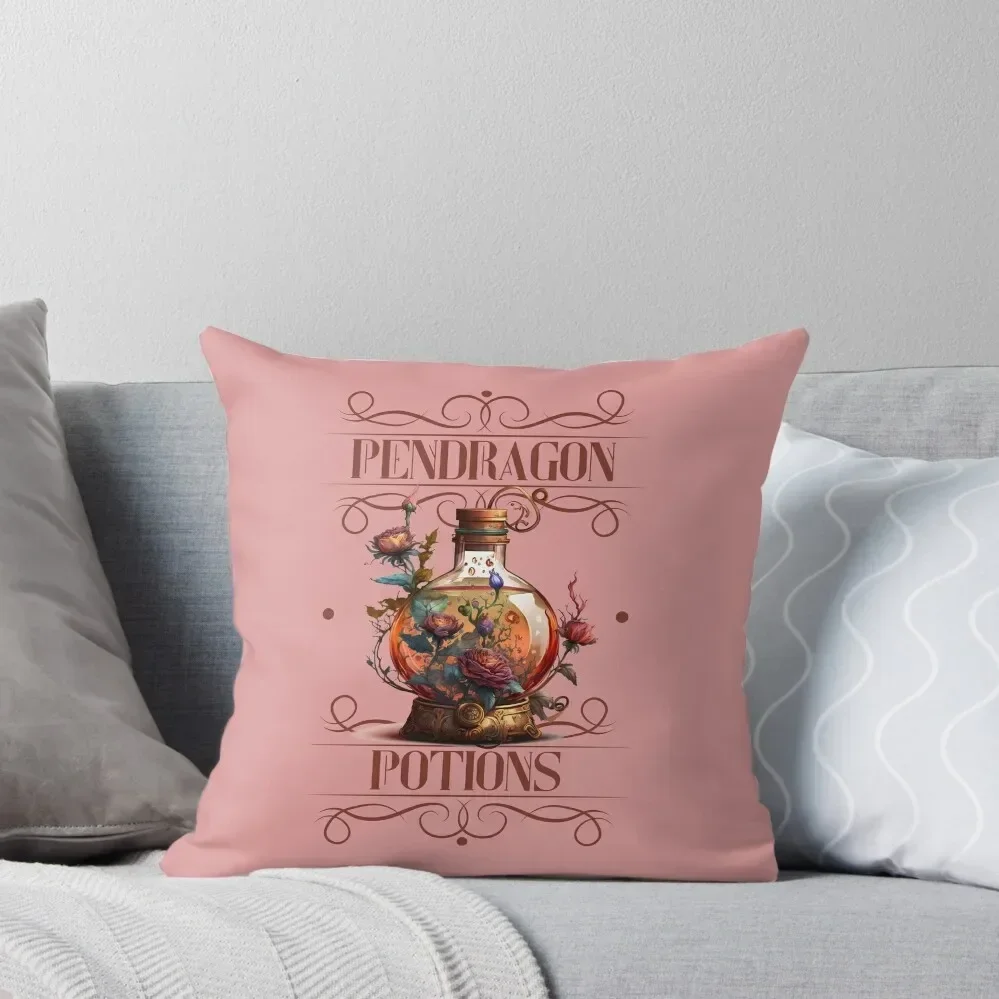 

Pendragon Potions Throw Pillow Christmas Throw Pillows Covers Decorative pillowcase Couch Pillows pillow