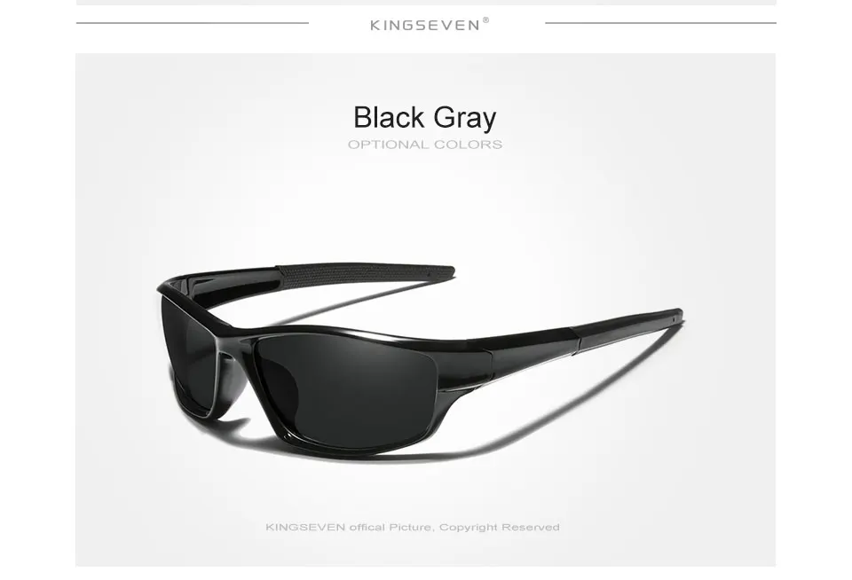 KINGSEVEN Trend Radfahren männer Sport Polarisierte Sonnenbrille Frauen UV400 Objektiv Goggle Gläser Outdoor Sport Brillen – Detail 6
