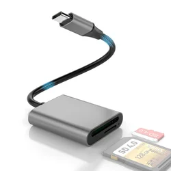 Usb 3,1 kartenleser sd 4,0 typ-c 5gbps zu microsd tf speicher karten adapter für pc laptop telefon für sd sdhc sdxc UHS-II kartenleser