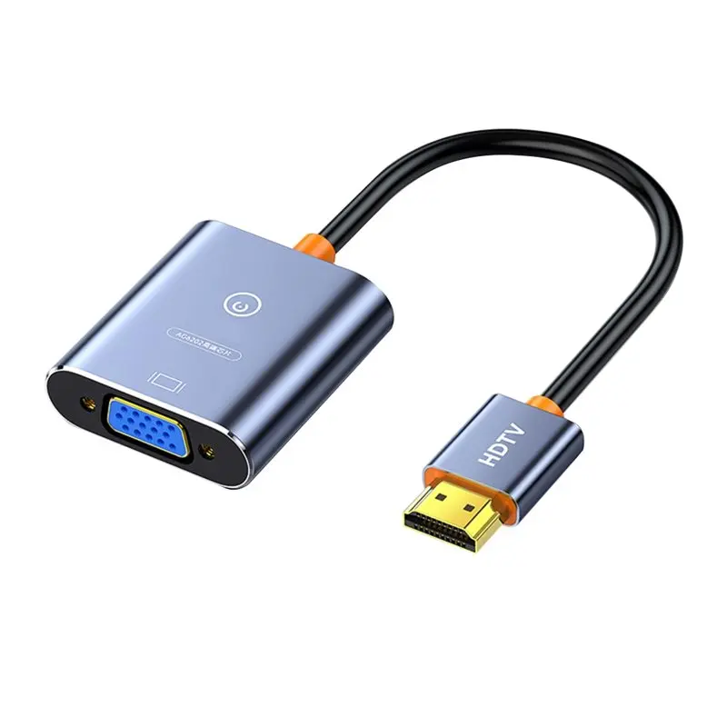 

FFYY-HD 1080P VGA Male To Female -Compatible Adapter Converter Cable Famale Digital Analog For Laptop PC TV