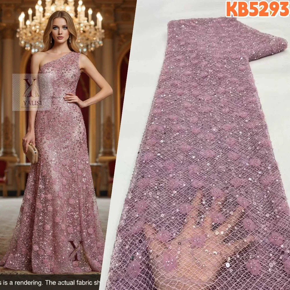 

Африканское 3D кружево с вышивкой в виде цветов, ткань 2026, черная сетка, французское кружево, нигерийское кружево с пайетками, бисерное кружево для шитья