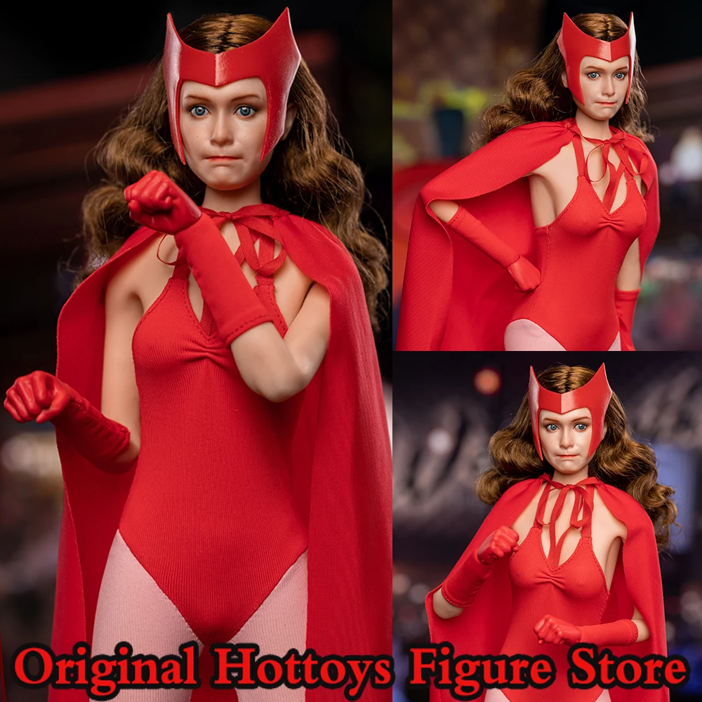 Tough Guys TG8013 1/6 Scale Female Soldier Scarlet Witch Super Hero Upgrade Version Full Set 12-inches Action Figure Model Gifts