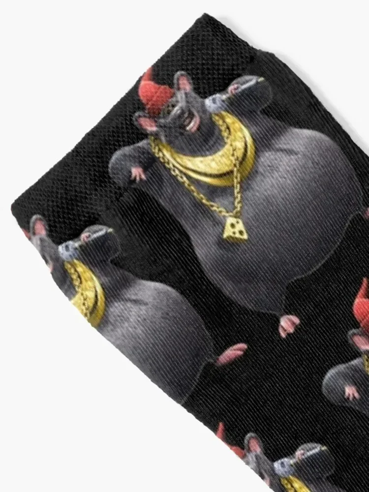 Biggie Cheese Rat Socks cool summer compression Ladies Socks Men's