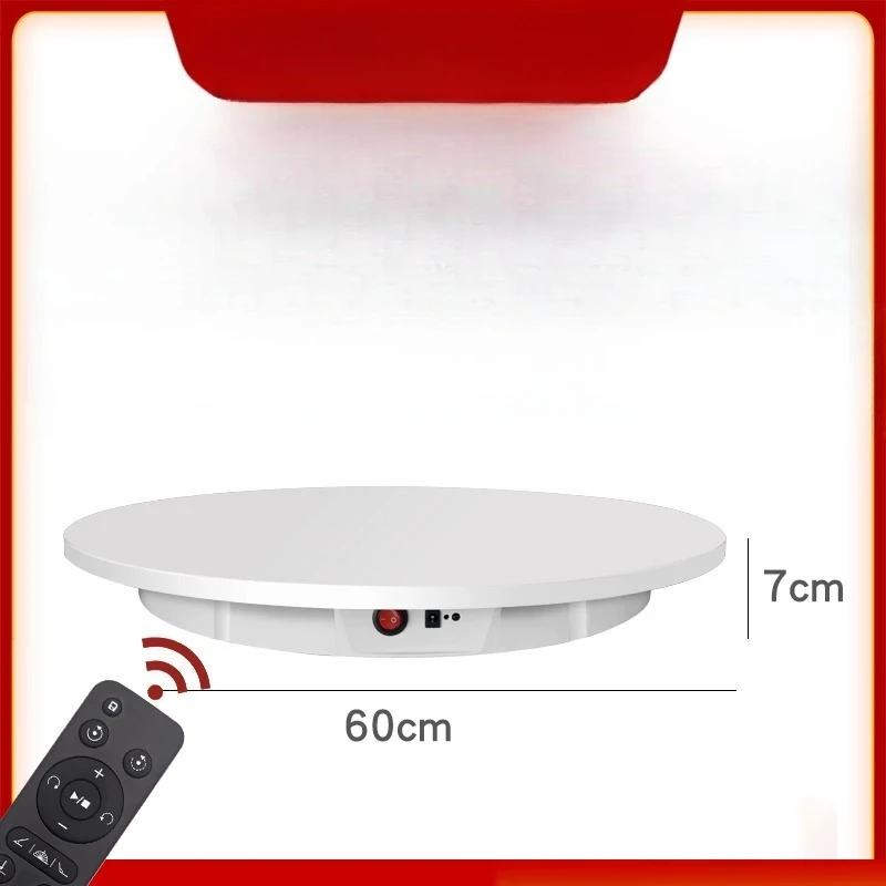 Electric Display Turntable Remote Control Rotating Stand Live Streaming Photography Showcase Automatic Spinning Platform