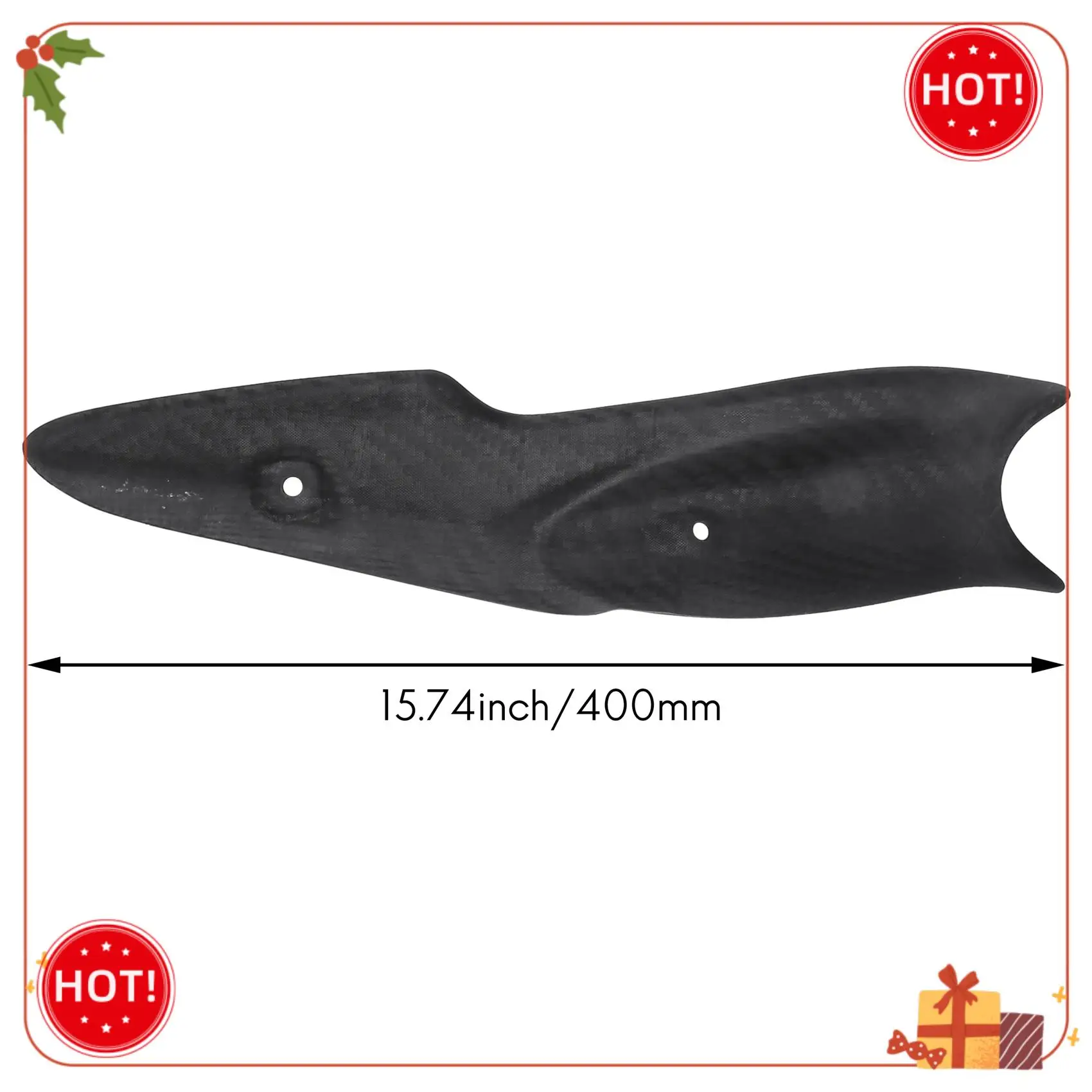 Durable-For Kawasaki Z900 2017-2019 Motorcycle Exhaust System Middle Link Pipe Carbon Fiber Heat Shield Cover Guard Anti-Scaldin
