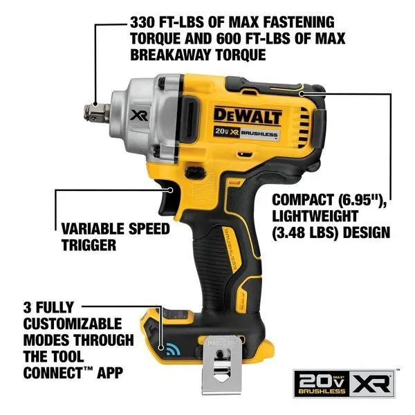 20V MAX Impact Wrench 1/2In