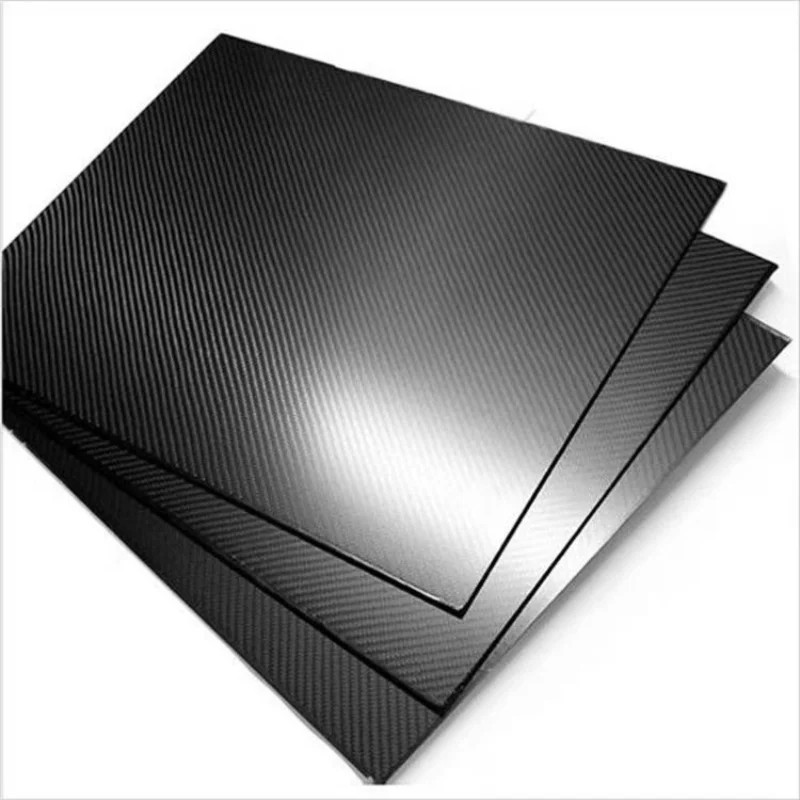 T700 Carbon Fiber Panel Plate Sheet CNC Cutting Processing for FPV Frame Drone Parts Robot Accessary T300 Custom Service