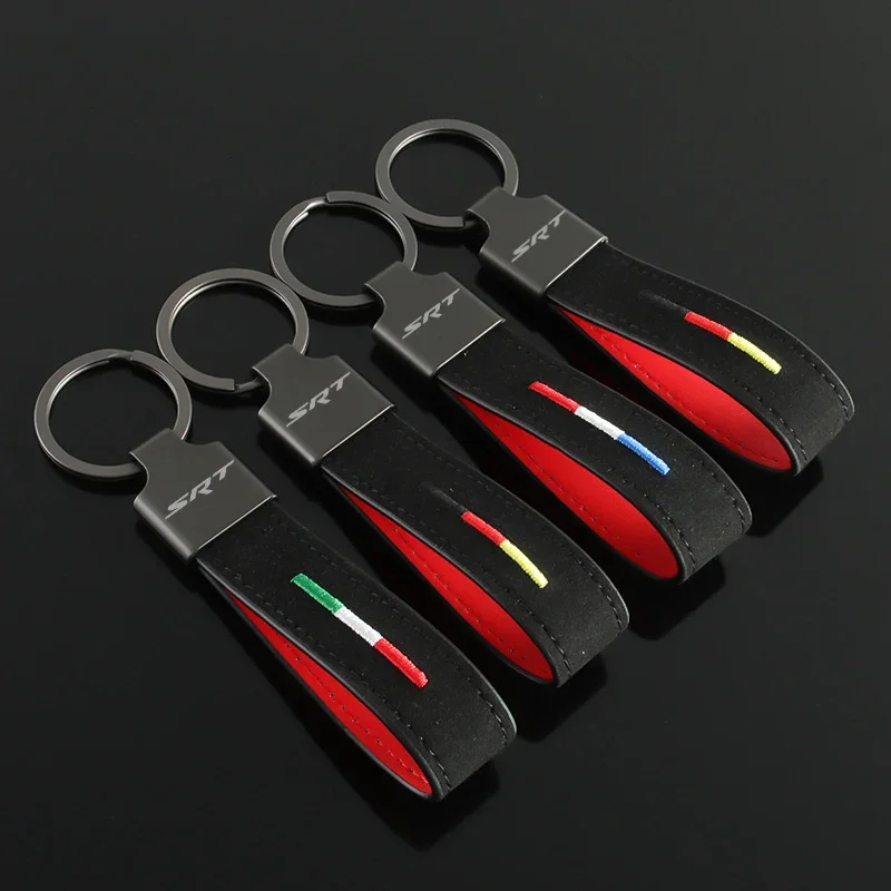 Замшевые автомобильные брелоки-держатели, металлический автомобильный брелок, подвеска, аксессуары для Φ GTS V10 Nitro Viper SRT10 Avenger
