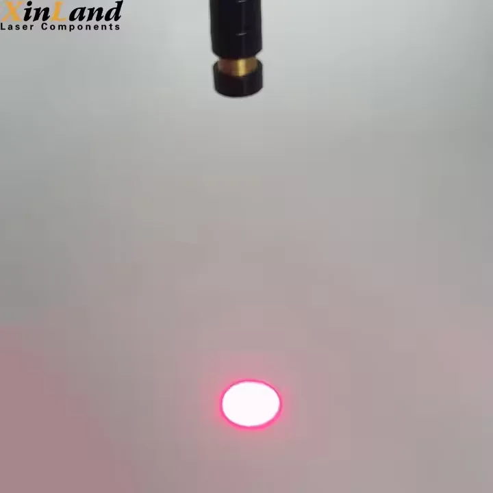 XinLand Red Dot Beam 650nm 20mw Laser Modul Adjustable Dot Size Laser Diode Module