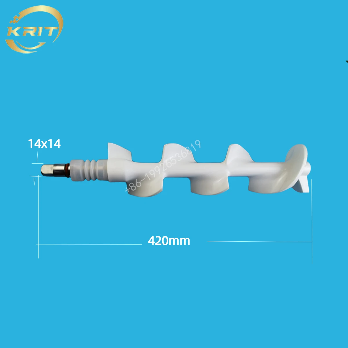 420mm Blender Beater Rod Spare Part Auger Soft Ice Cream Machine Replacement One Piece Price