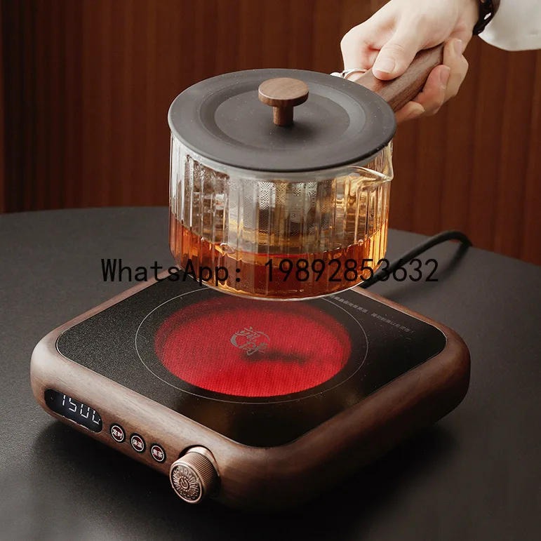 CJ electric ceramic stove boiling teapot household side handle pot large capacity filter glass boiling water making tea boiling
