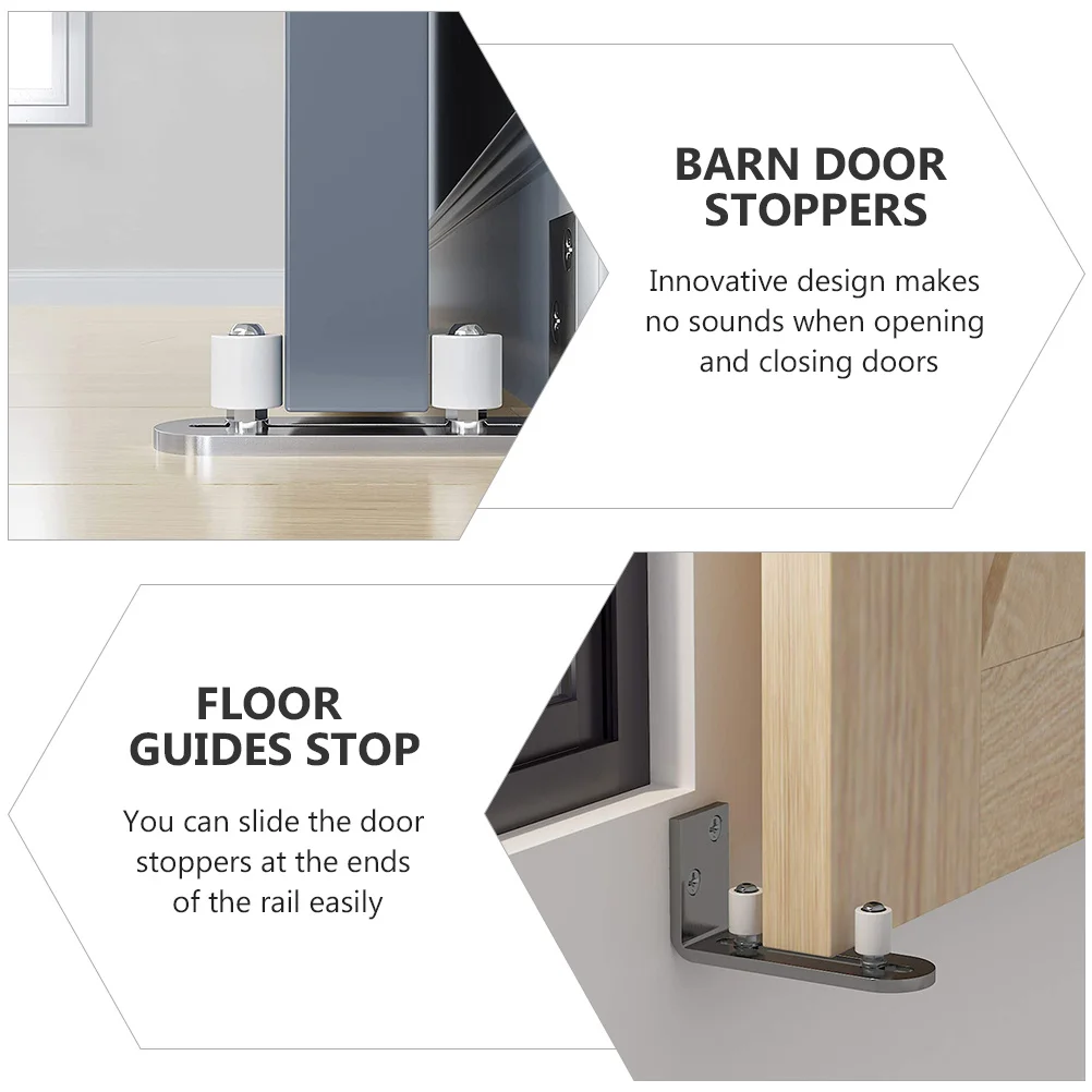 

1Pcs Floor Guide Stop Sliding Door Swing Stopper Adjustable Barn Door Floor Guide Prevent Swinging Out Hardware Durable Reliable