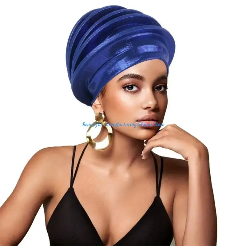 E56A Multifunctional Comfortable Hat Softable Handmade Hat National Styles Hat for Comfortable Daily Use