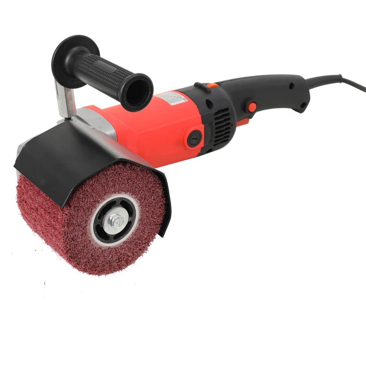 1400W Grinding Machine Satin Polisher 220V Electric Wire Drawing Burnishing Polishing Machine For Metal Steel Wood Polishing
