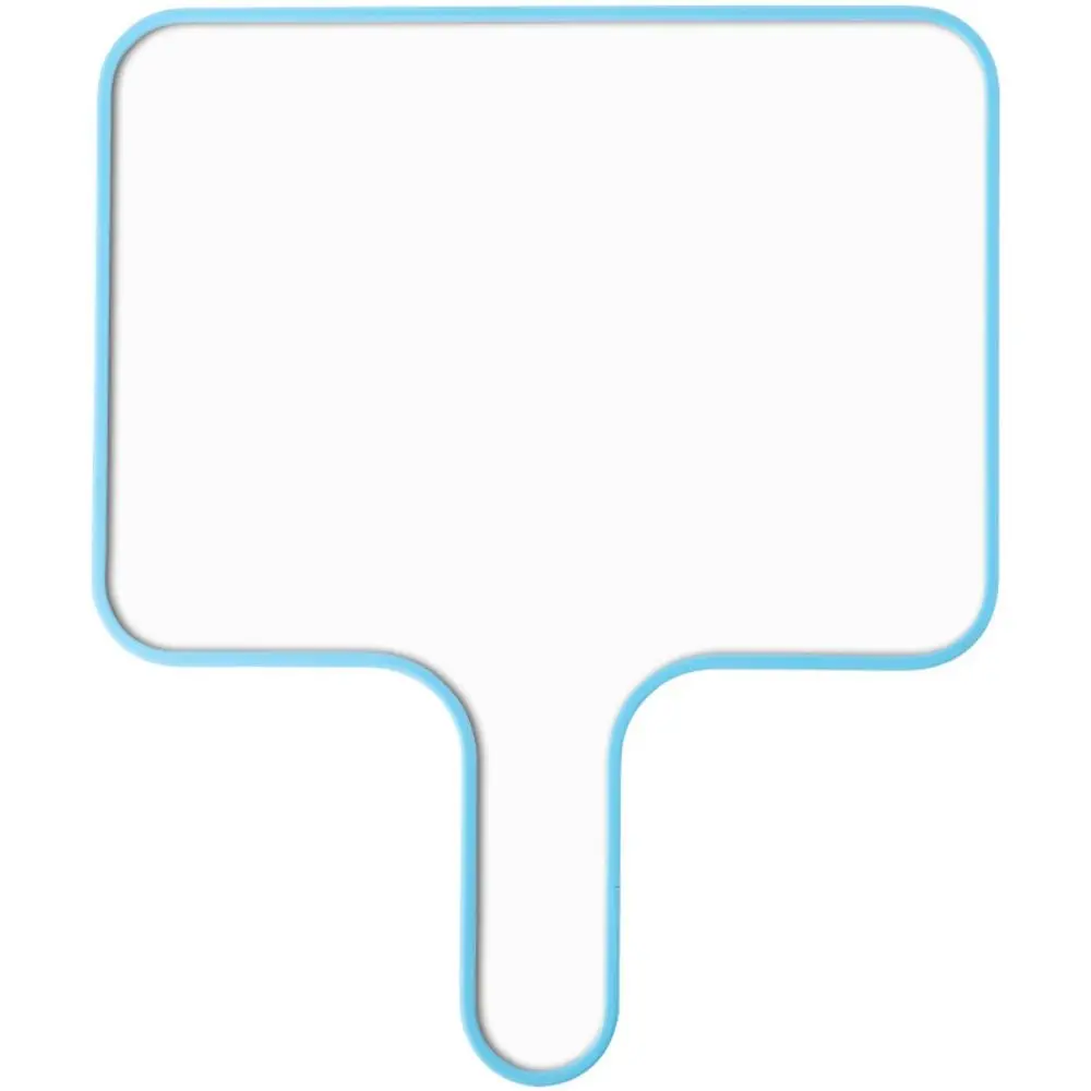 3pcs/set Durable Small Erasable Whiteboard Double Side Mini Handheld White Board Reusable Drawing Writing Pad Student