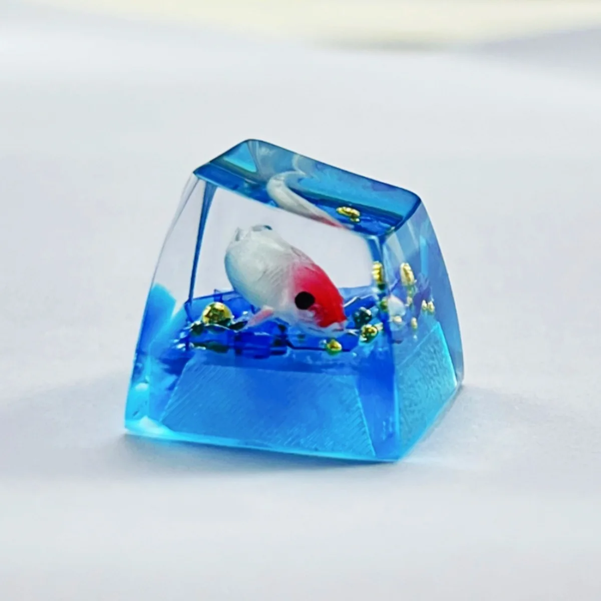 SA R1 Professional-Grade Resin Drop-Gel Transparent Keycaps, Individually Handcrafted, Suitable for MX Mechanical Keyboards