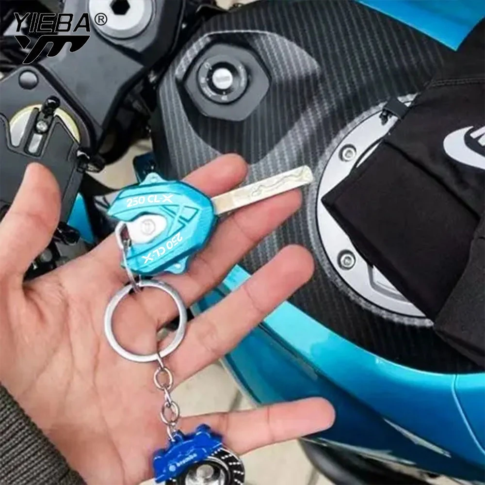 FOR CFMOTO 250 300 CLX CL-X SRS Motorcycle Key Cover Key Case key Shell Keyring key chain Holder FOR CFMOTO 250CLX 250SRS 300CLX