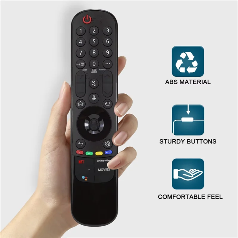 B04C-MR21GA Remote Control For  Smart TV Remote Control Replacement With Voice For  AKB76036509 43NANO75
