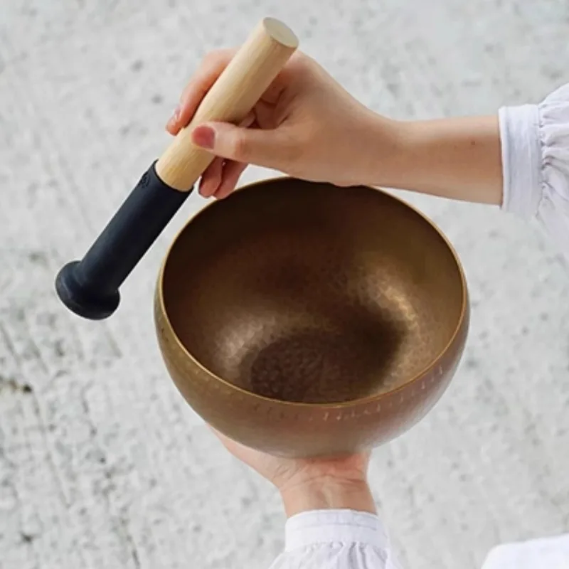 

Медная поющая чаша для медитации, Будды, целебные звуковые чаши, релаксация, йога, Nepal, чаши для взрослых, ударный музыкальный терапевтический инструмент