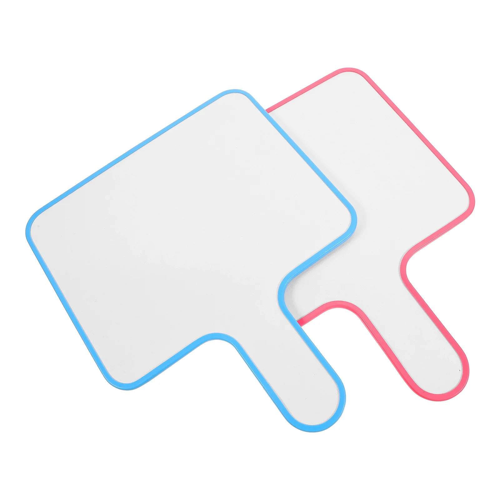 2 قطعة يده الجاف محو مجداف حواف ناعمة مكافحة ارتداء للطلاب القضاة المنافسات قابل للمسح لوح كتابة لوحة النتائج #1