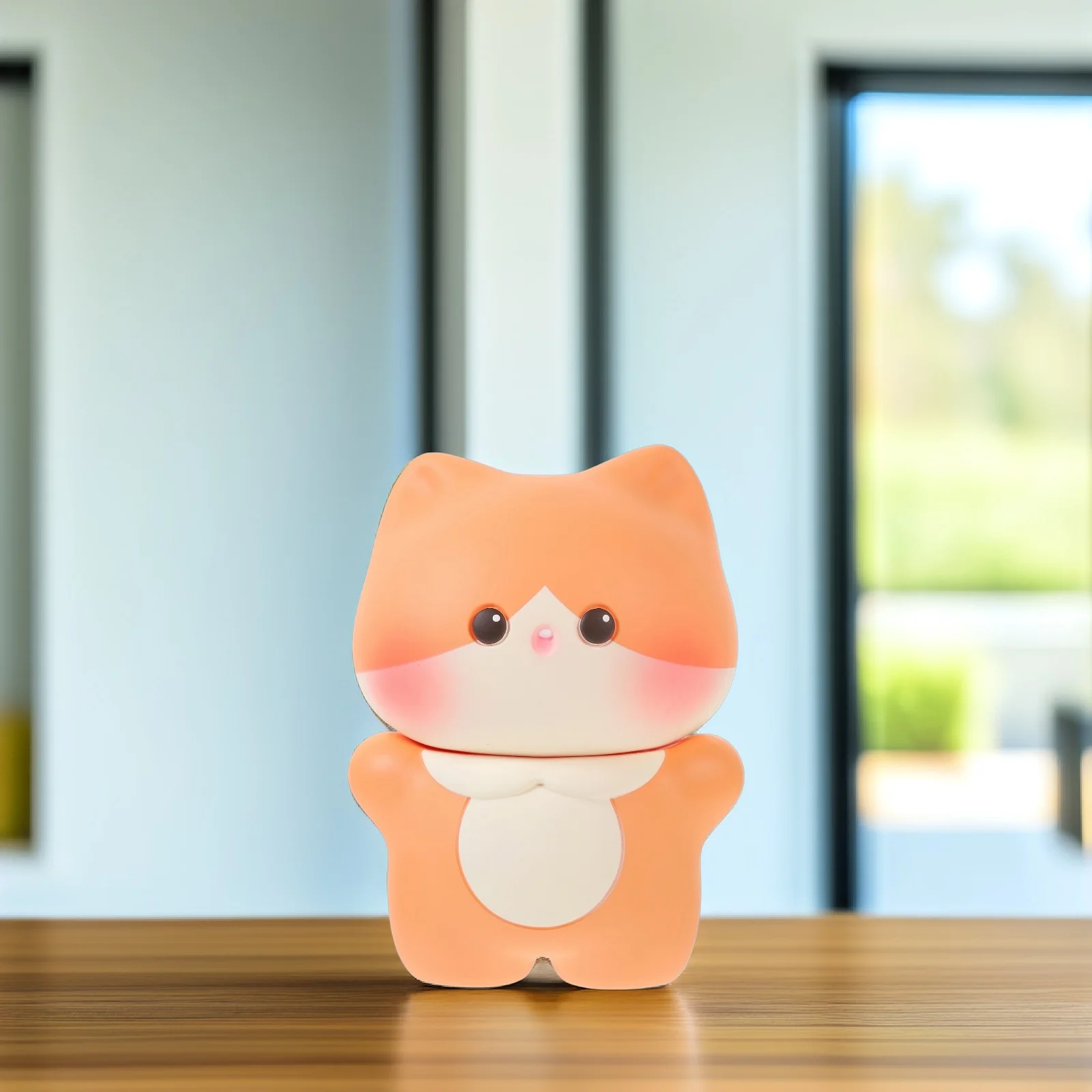 Sparschwein für kleine Kinder, Cartoon-Tier, Vinyl, Münzspartopf, kreative Spardose, dekoratives Geschenk für Geburtstag, Weihnachten