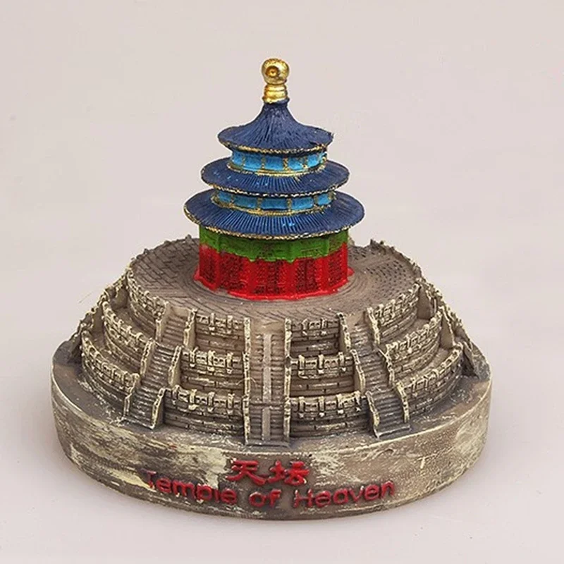 Heaven Beijing Creative 3D Micro Landscape Resin Crafts Features Home Decortion Business Gifts China Tourism Souvenirs