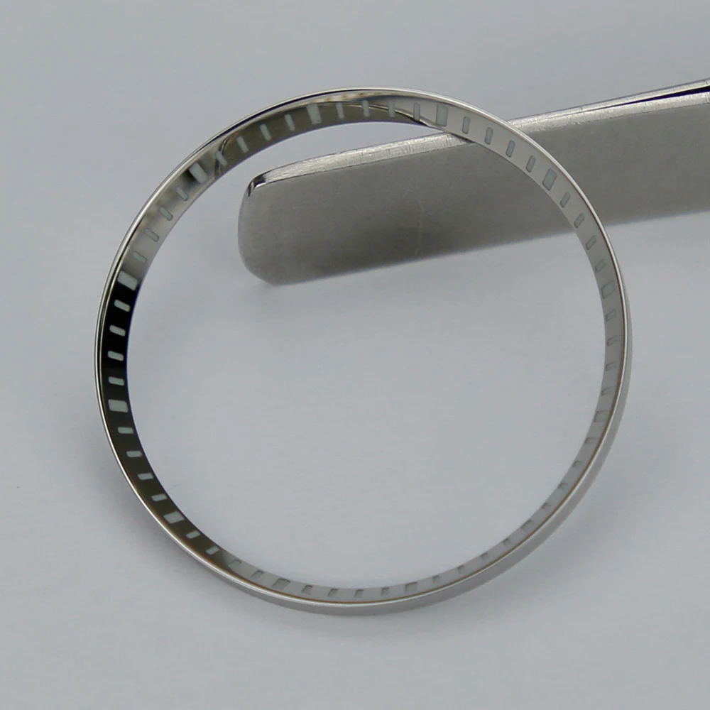 ساعة مضيئة الفصل الدائري ، 316L الفولاذ المقاوم للصدأ ، SKX007 ، ملء سوبر C1 ، الأخضر ، الأكثر مبيعا