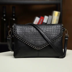 1PC S/L damskie czarne torebki damskie PU torba na ramię torebka damska na co dzień Crossbody torba torebka retro