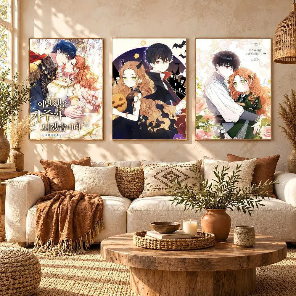 comic I Shall Master This Family Poster Poster HD Printing Boho Aesthetic Style Wall Art Home Decor For Living Room Bedroom Gift