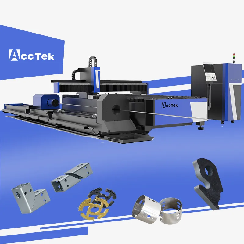 

High Efficiency CNC Fiber Laser Machine 1500W 3000w 6000W for Sheet Metal and Tube Cutting