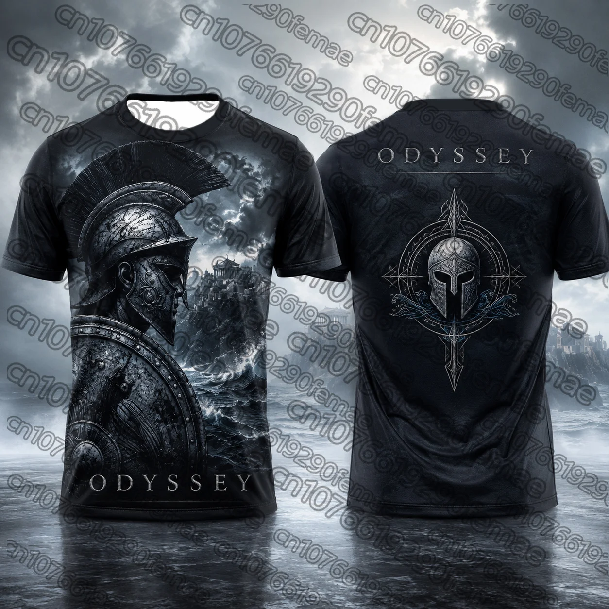 2026 New Movie Fans Must-Have Odyssey T-Shirt | Sci-Fi Epic Men’s Short Sleeve | Breathable Quick Dry Sports Training Undershirt