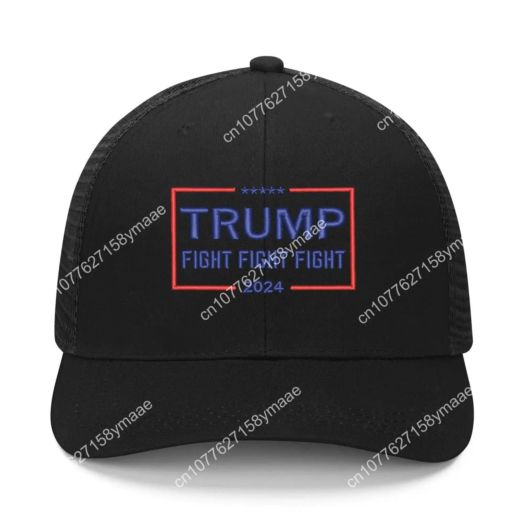 TRUMP Shooting Make Me Stronger 2024 Embroidery Hat Mens Womens Sports Baseball Hat Breathable Summer Headwear Custom Caps Logo