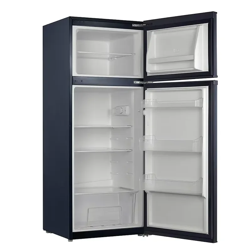 138L Stainless Steel Electric Mini Bar Fridge with Compressor Energy Efficiency Grade 1 Manual Defrost for & Hotel