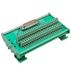 DB44 Connector D-SUB 44 Pins DR44 Female/Male 44pin Port Din Rail Mounting Terminal Block Adapter Converter PCB Board Breakout