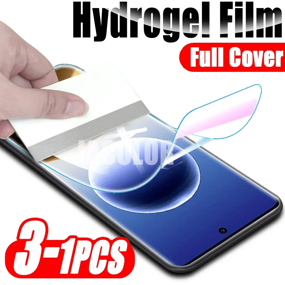 1-3PCS Full Cover Hydrogel Film For OPPO Find X7 Ultra X6 X5 X3 X2 Pro Protection Oppa X 7 6 6Pro 5 5Pro 3Pro 7 Screen Protector