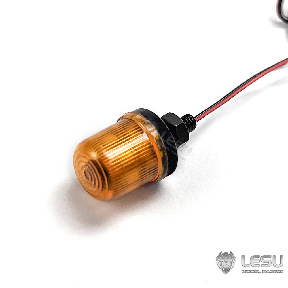 LESU Rotating Telltale Lamps Warning Light C For 1/14 RC DIY TAMIYAYA Tractor Truck Cab Roof Universal Model TH14148-SMT10