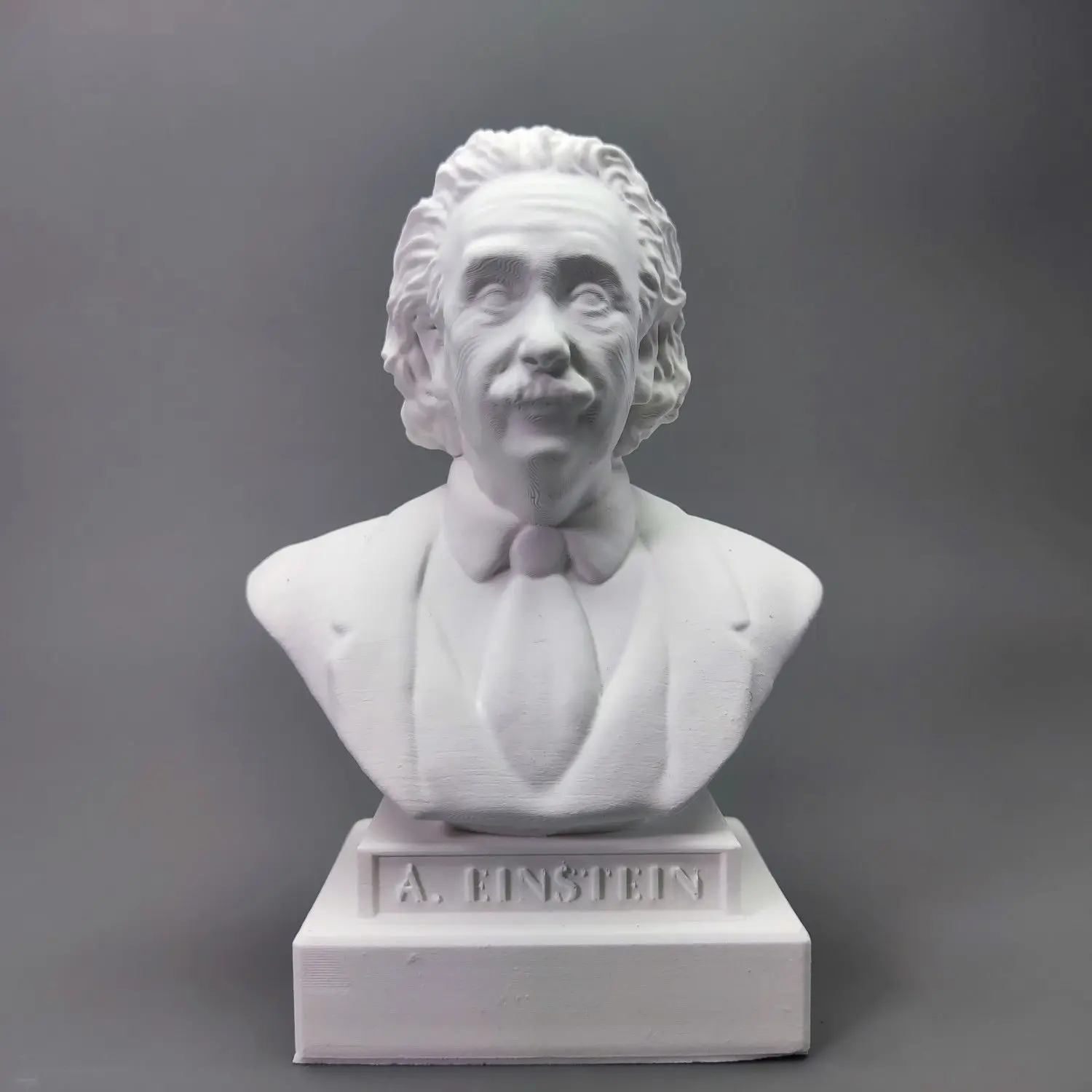 Einstein Plaster Bust Model Art Sketch Portrait Sculpture Statue Ornaments Graduation Bust Model Figurne 3D Coloring Crafts