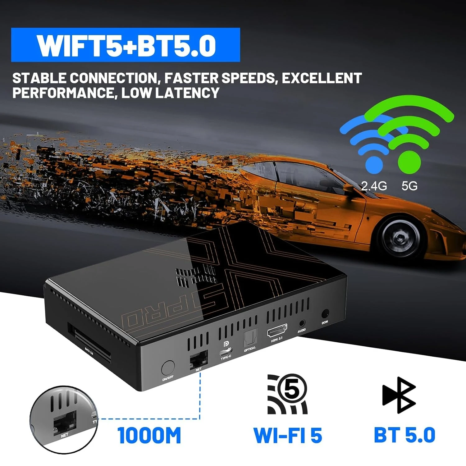 وحدة تحكم ألعاب Super Console X5 PRO Retro مع 16000+ ألعاب، وحدة تحكم محاكي مع نظام الألعاب والتلفزيون، شريحة الصخور RK3588S، شعبية جديدة