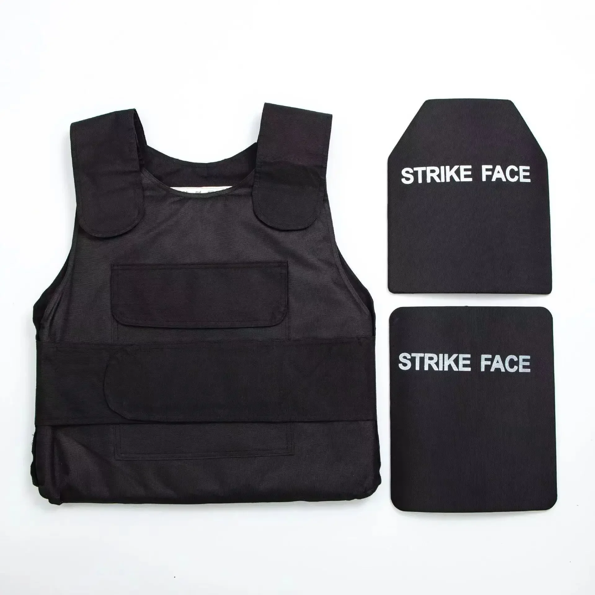 Tactical Stab-proof Plates Anti Stab Steel Plate,10x12in Puncture-Proof,Anti Chop Guard Self Defense Armor Carrier Security Vest