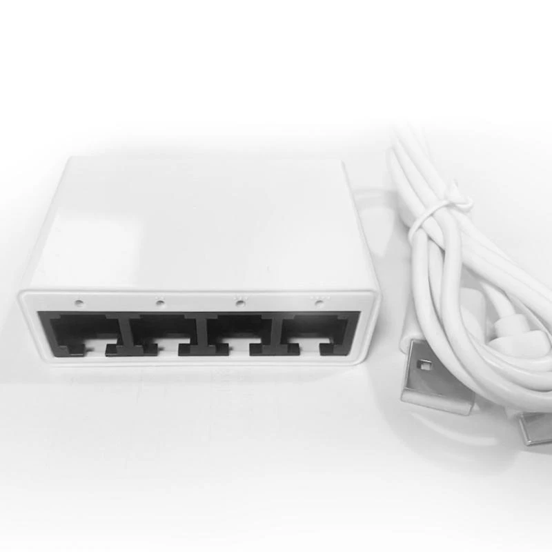 Divisore Ethernet a 4 porte rapida espansione della rete a 10/100 Mbps