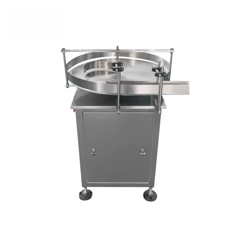 

Automatic Accumulative Feeder Turntable Round Plastic Bottle Unscrambler