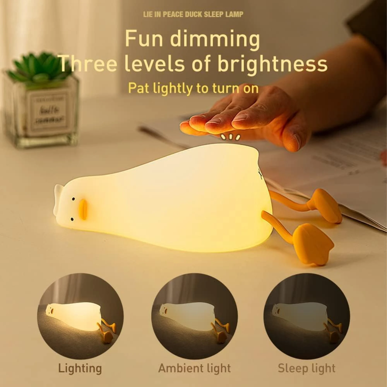 adults, this charming and adorable duck night light is sure to bring a smile to your face. Perfect for creating a cozy and invit